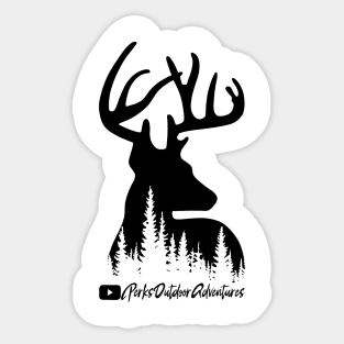 Whitetail Madness Sticker